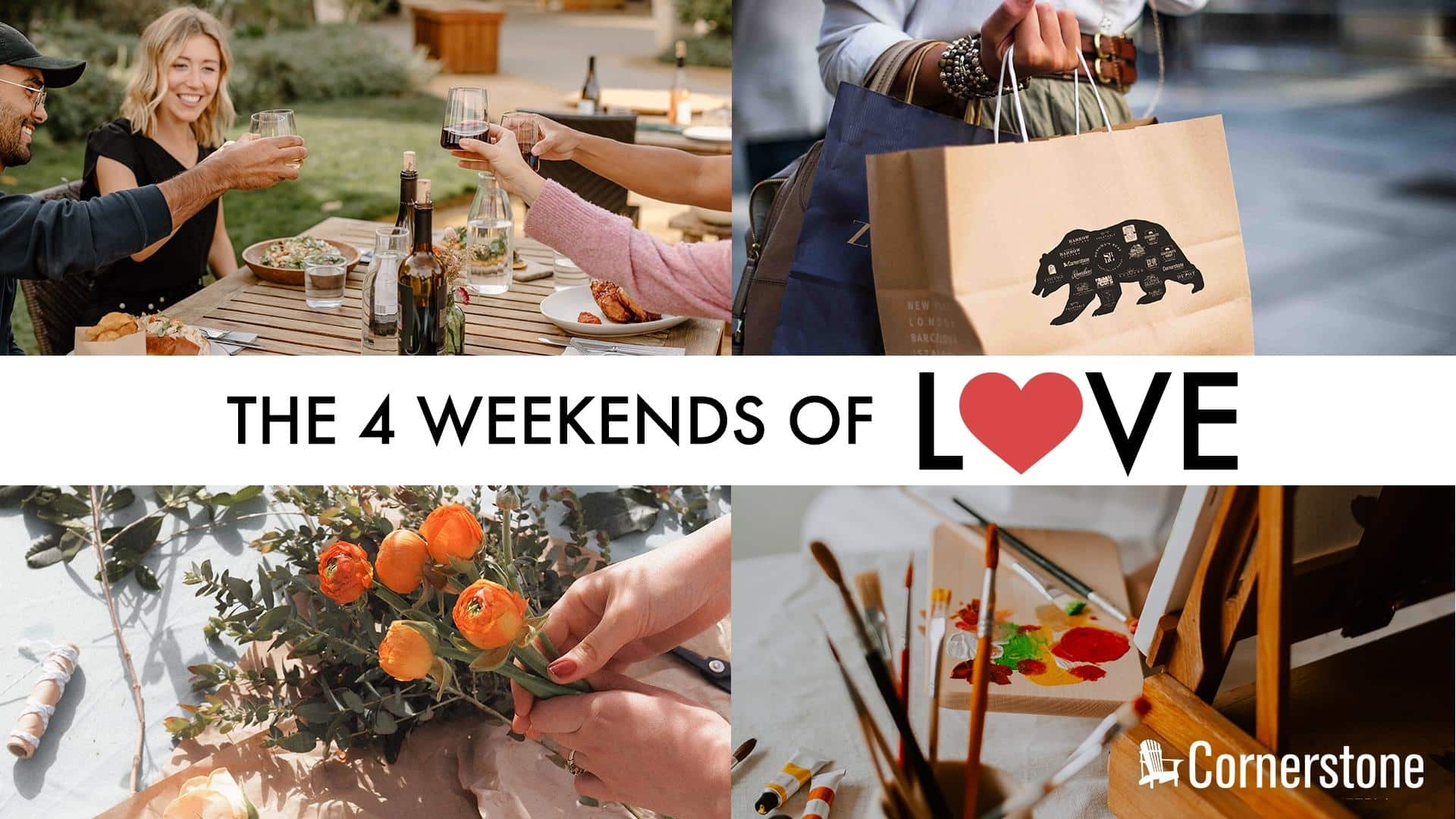 THE 4 WEEKENDS OF LOVE – For the Love of Shopping